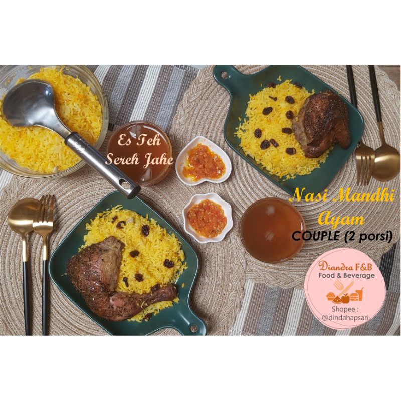 

Nasi Mandhi Ayam porsi Couple (Frozen atau Kukus) Serpong