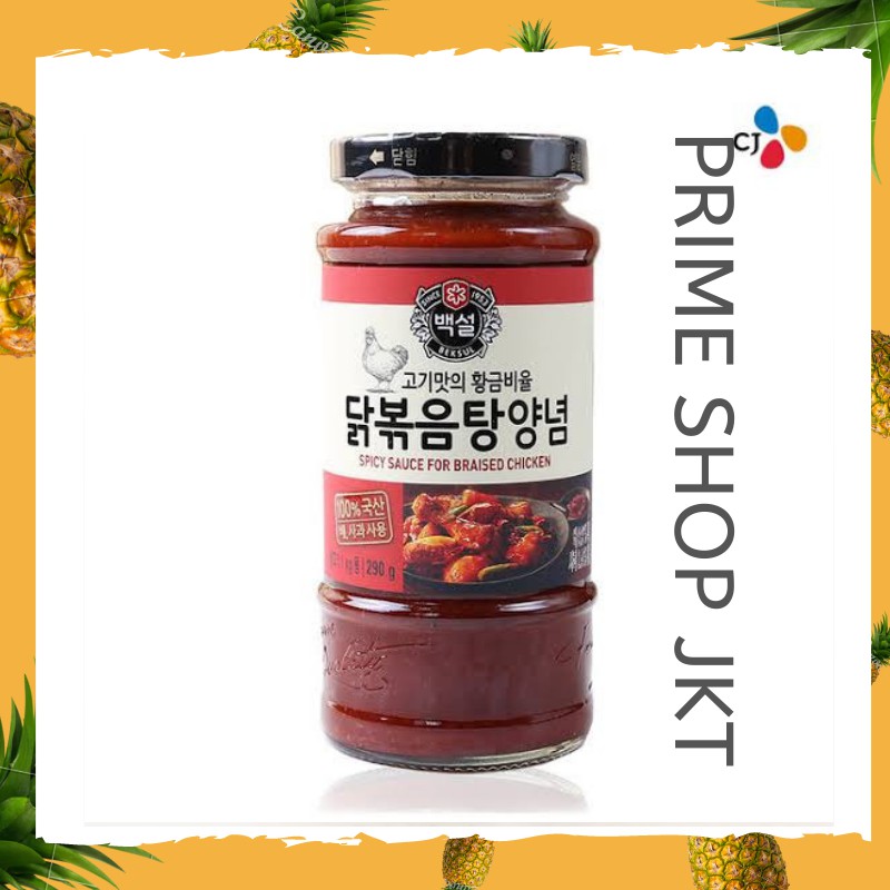 

Beksul Spicy Chicken Sauce 290gr - Bumbu Saus Pedas Ayam Korea Style