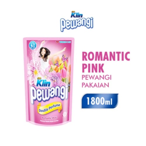 SO KLIN SOKLIN Pewangi Pengharum Pelembut Pakaian Refill 1800 ml 1,8L Energetic Red , Comfort Blue , Exotic Purple , Refreshing Green ,  Romantic Pink 1.8 Liter