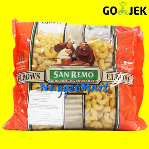 

SAN REMO ELBOWS 500 GR