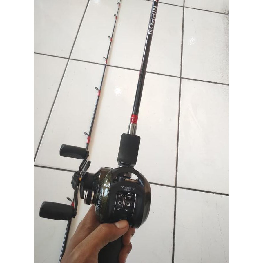Pancing Set BC Paket Satu Set Baitcasting
