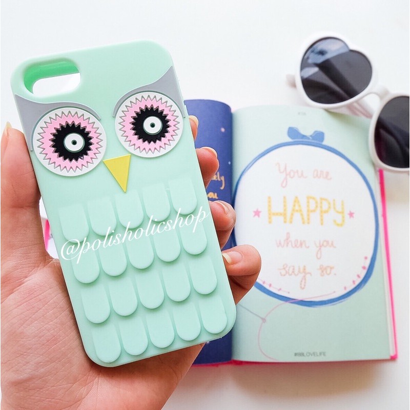 OWL i5 5s SE 6 6s 6s+ Silicone Softcase Casing HP / Cover Case Handphone