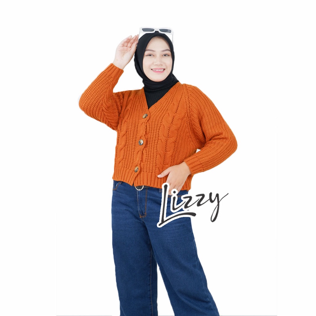 Lizzy - CARDIGAN CABLE ELENILA PREMIUM