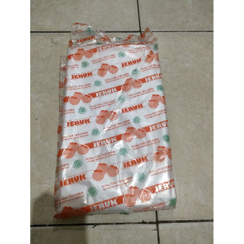 Kantong Plastik PE Bening uk 60x100, Plastik Bening, Plastik Sayur