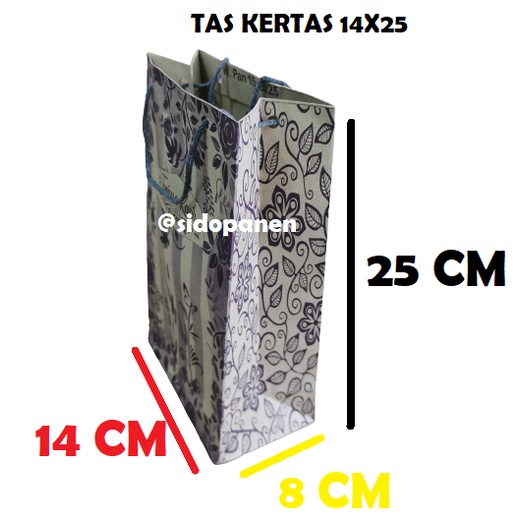 

TAS KERTAS UNTUK ACARA HAJATAN UKURAN 14x25x8 ISI 12 PRODUK LOKAL (PAK)