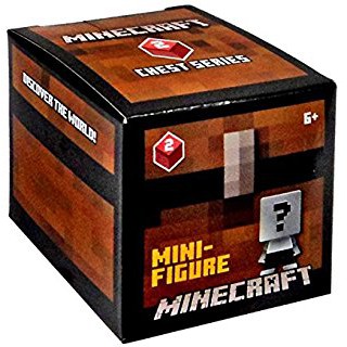 Minecraft Minifigures Blindbox Series 2 Gold Label Merah - roblox red series 1 lot of 3 mystery packs silver cube