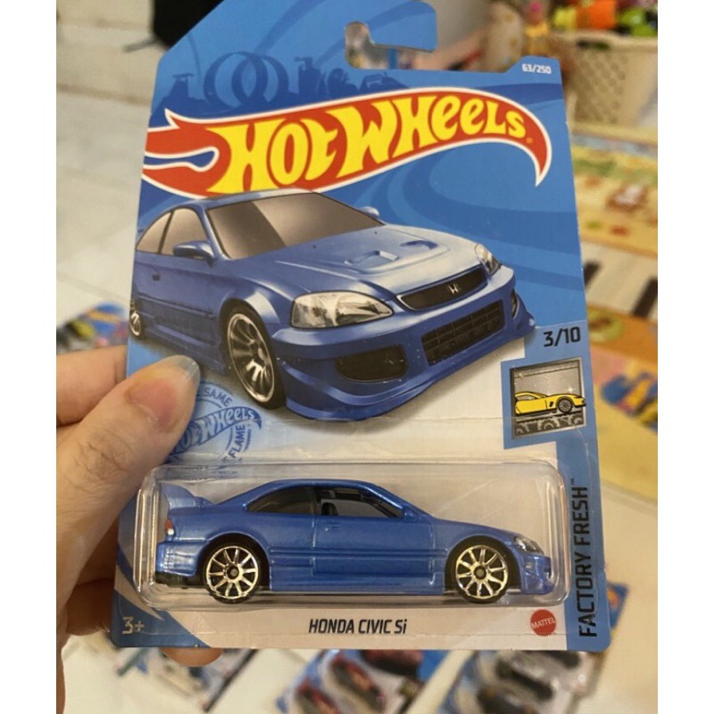 HOTWHEELS HONDA CIVIC SI BIRU 2021