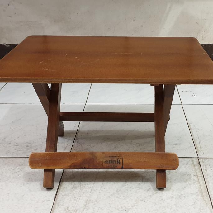 Meja Lipat Atau Lekar Kayu Type Anak