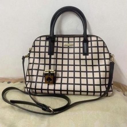 PreLoved Kate Spade Hand Bag leather Satchel Tas Wanita branded