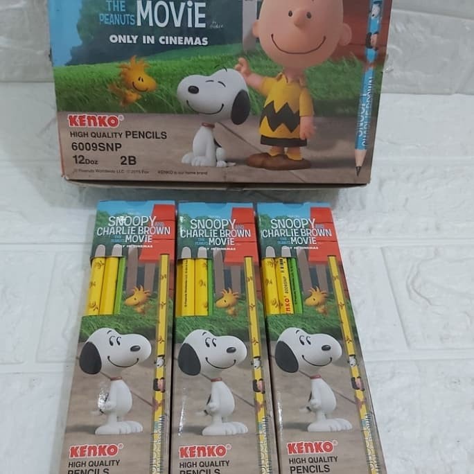 

Terlaris Kenko Pensil Snoopy Charlie Brown Movie High Quality Hot Sale