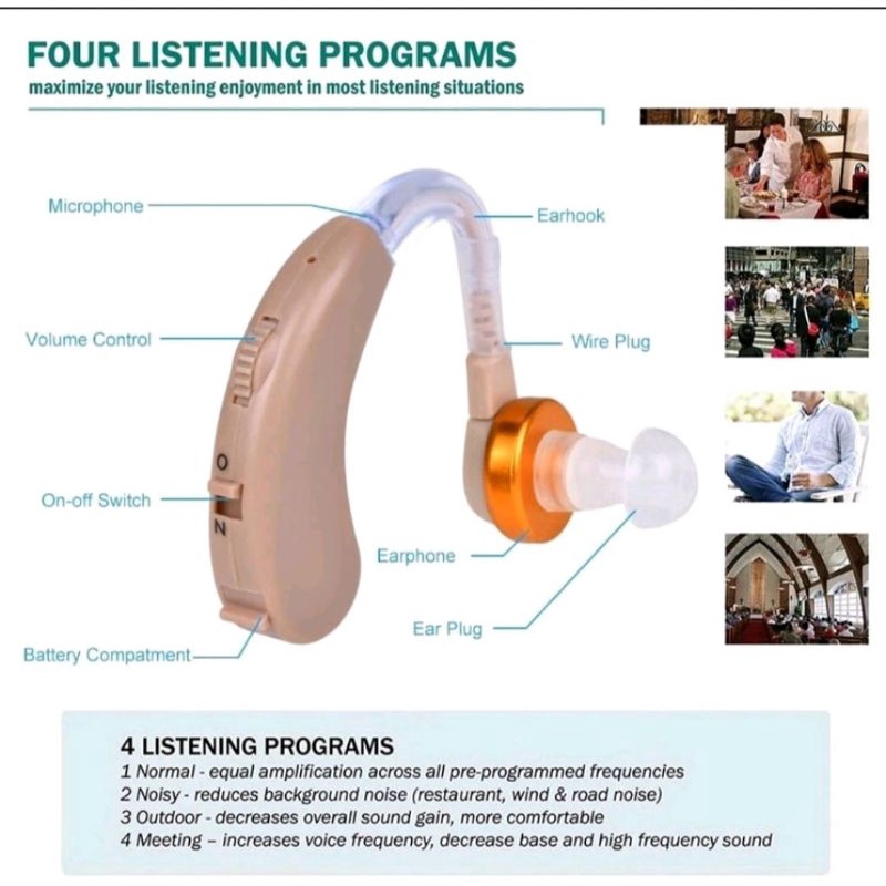 Alat Bantu Dengar Kuping Suara Jernih