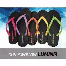 Sun Swallow Lumina Sandal Jepit SunSwallow Premium Sendal Wanita