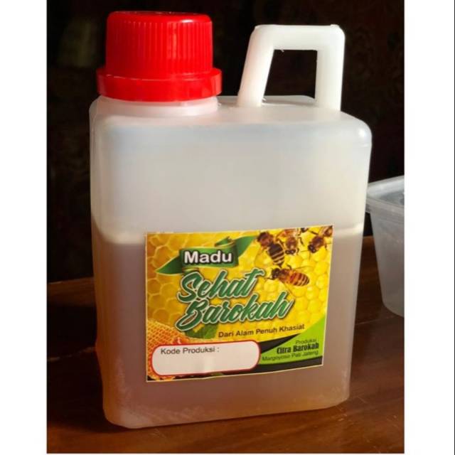 

Madu 100% Murni Tanpa Pemanasan dan Campuran Kemasan 500gram