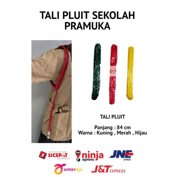 TALI PLUIT SEKOLAH / TALI PLUIT PRAMUKA