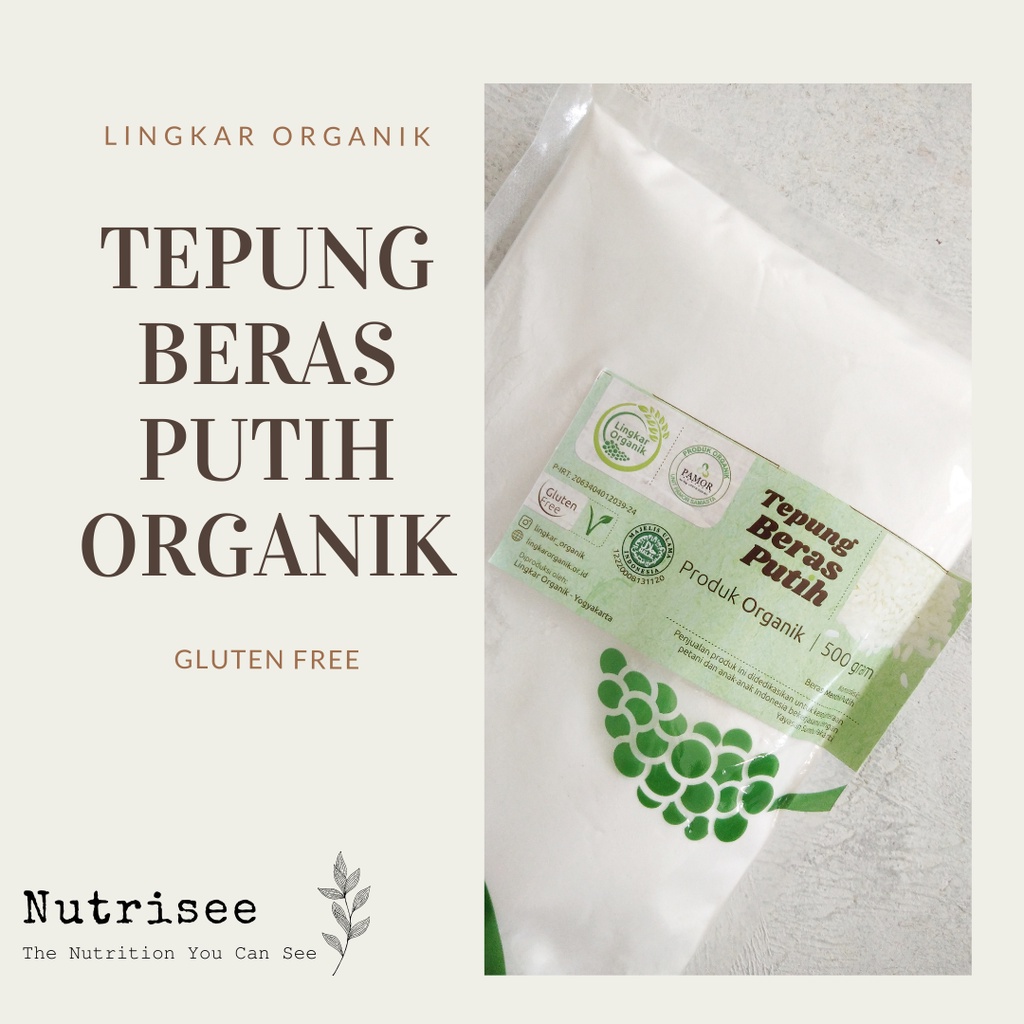 

TEPUNG BERAS PUTIH ORGANIK 500 GR