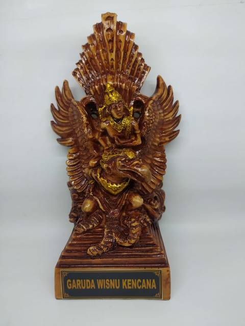 (BISA COD) PAJANGAN MINIATUR PATUNG GARUDA WISNU KENCANA BALI 22 x 9 x 9 cm BAHAN FIBERGLASS