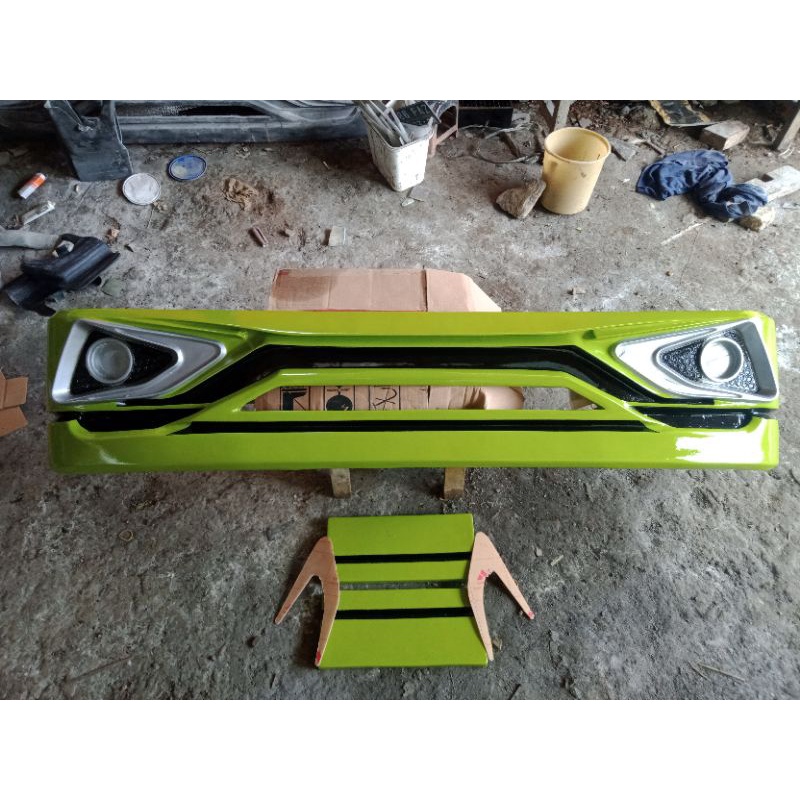 bumper depan truck canter variasi jetbus