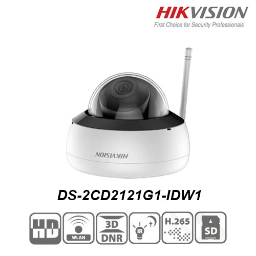 Wifi Camera Indoor HIKVISION DS-2CD2121G1-IDW1 2mp (Alarm)