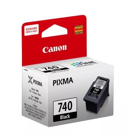 CANON TINTA PG740 BLACK / INK PG 740 HITAM ORIGINAL