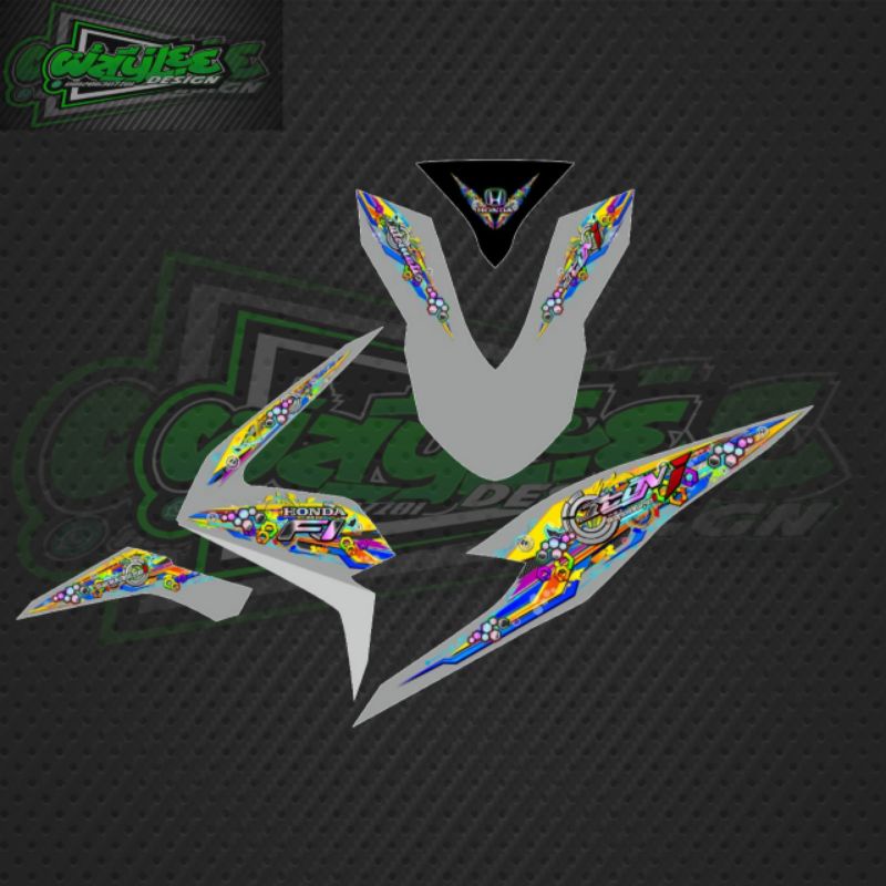 Striping Beat new 2020/2021 hologram rainbow