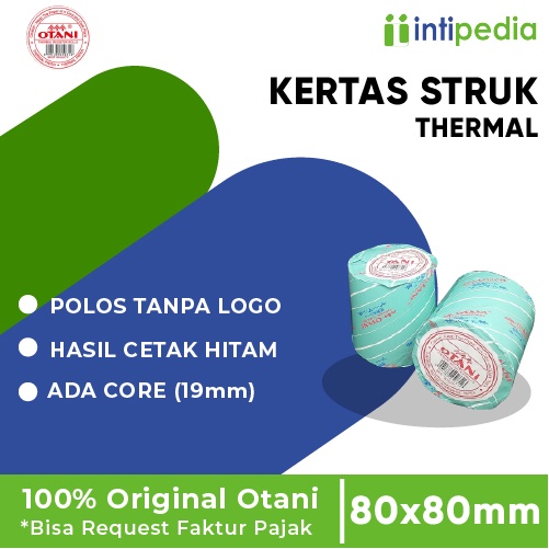 

KERTAS STRUK THERMAL OTANI 80 X 80 BLACK THERMAL PAPER ROLL OTANI