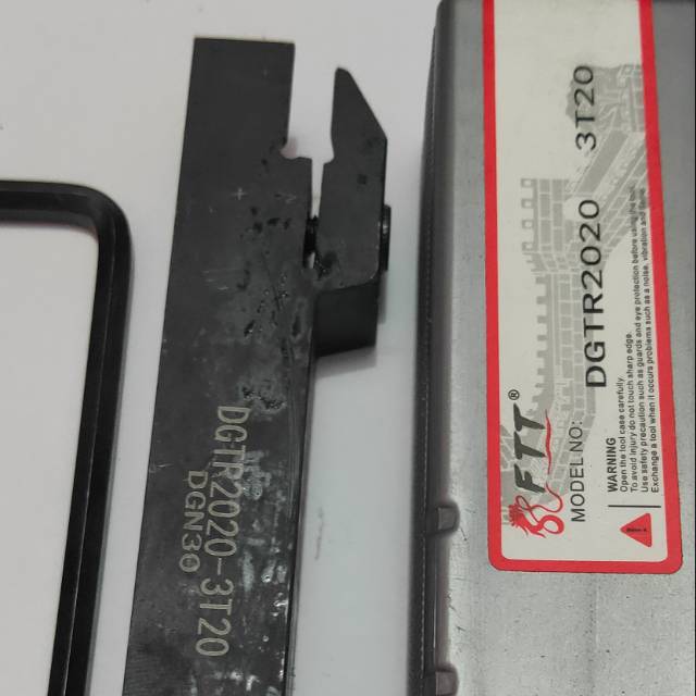 HOLDER POTONG DGTR 2020-3 mm HOLDER CNC BUBUT MANUAL