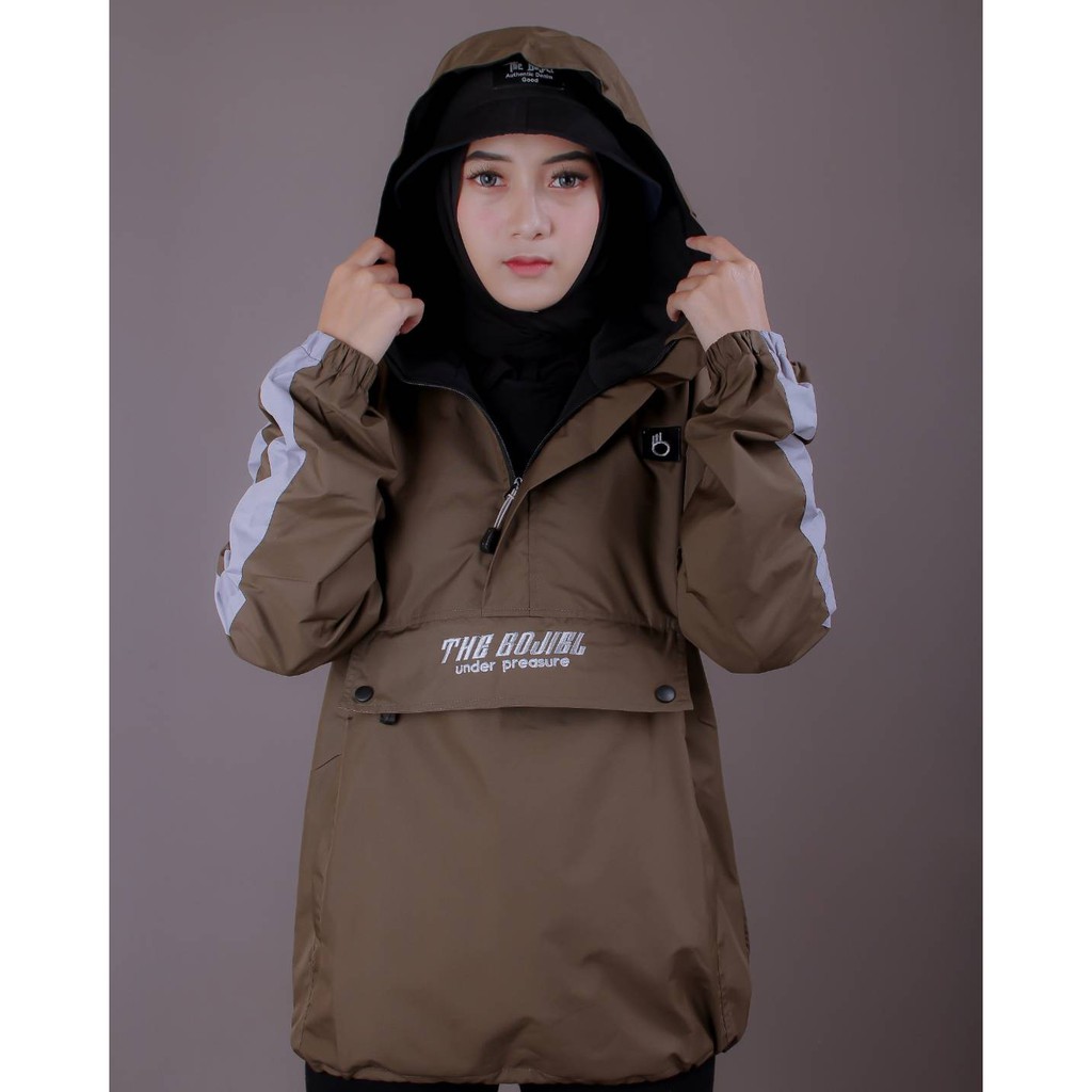 JAKET CASUAL WANITA WATERPROOF -JAKET CAGOULE SIMPLE-JAKET PARASUT- JAKET OUTDOOR PRIA WANITA