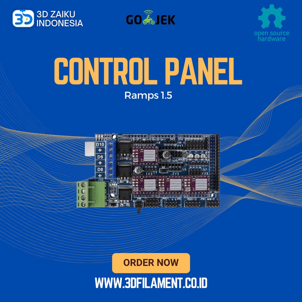 Reprap Ramps 1.5 Control Panel