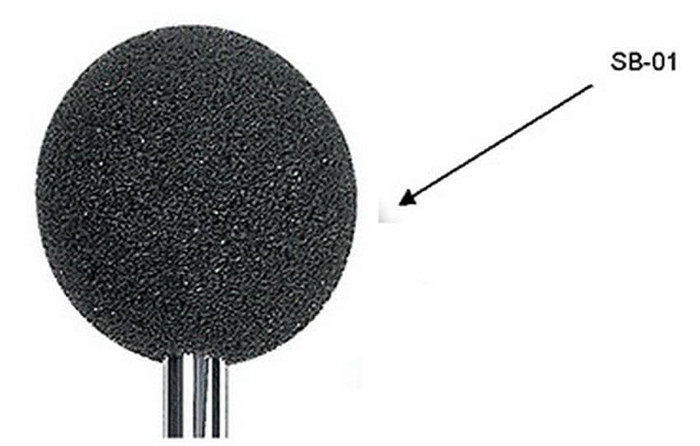 LUTRON SB-01 WIND SHIELD BALL untuk semua produk Sound Level LUTRON