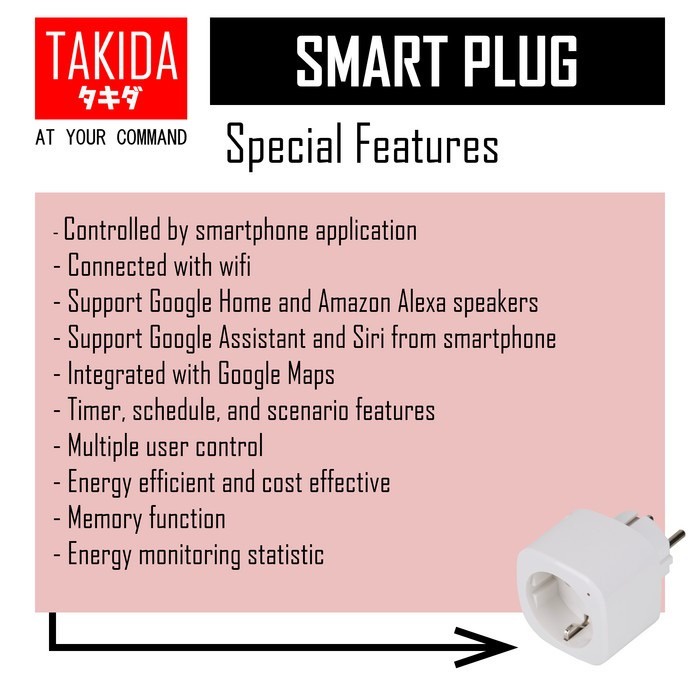 TAKIDA Smart IR Remote Smart Universal IR Remote 10M Wifi Wireless loT For Home Smart Life / Bardi Remote Universal