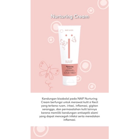 NAIF NURTURING CREAM 75 ml - krim kulit bayi sensitif