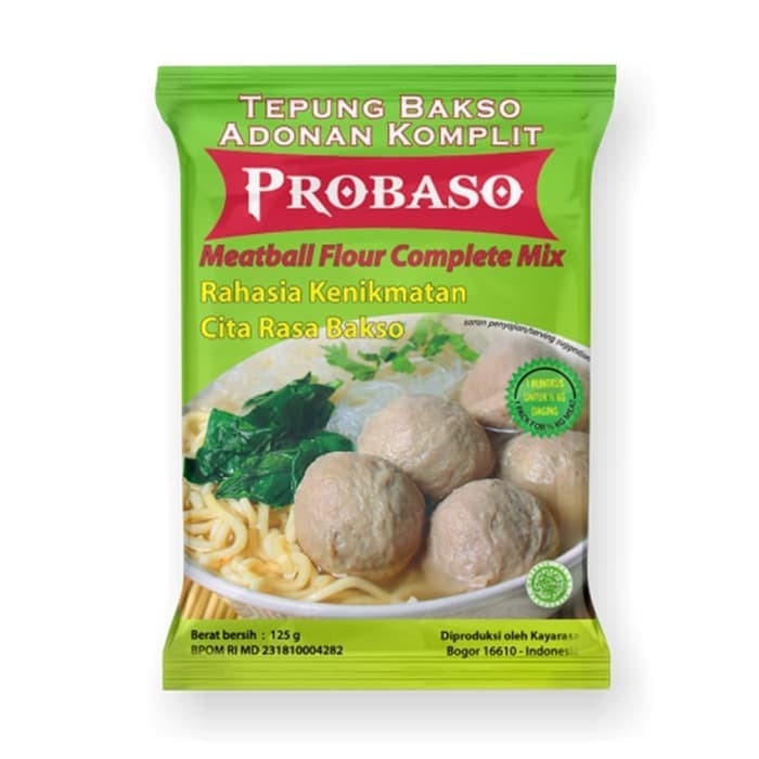 CS1-Tepung Bumbu Bakso probaso 125 gr