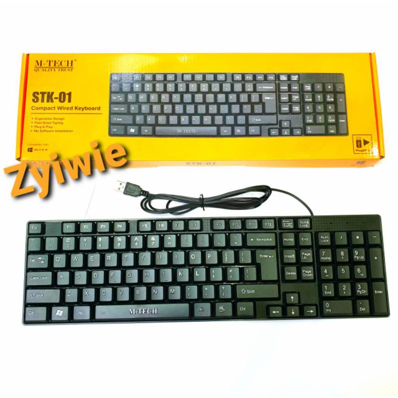 Jual Keyboard Usb PC Laptop Komputer / Usb Keyboard Indonesia|Shopee