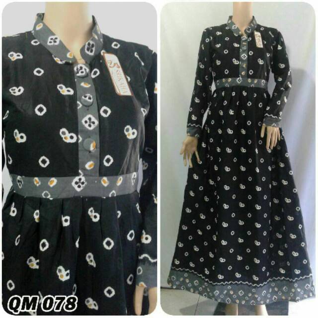 Promo Gamis Batik Jumputan Gamis Jumbo Kode 100405