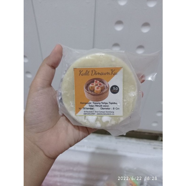 

Kulit Dimsum uk 8/9 cm (warna random putih/kuning/ Hijau)