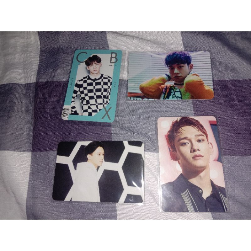 EXO CHEN PHOTOCARD JAPAN JEPANG EXO CBX Chen Baekhyun Xiumin Love me right magic coming over girls p