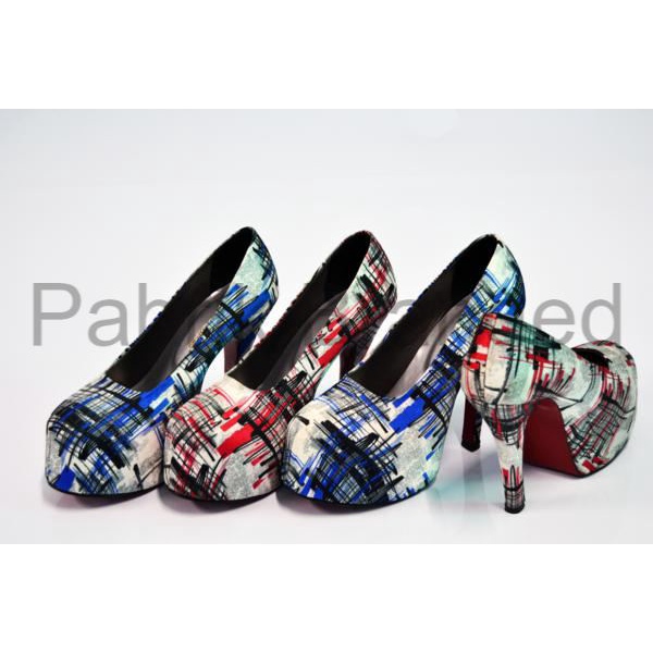 (CLEARANCE) Pabrik branded Mark & Chloe sepatu hak wanita Vogue platform pump heels murah ecer grosi