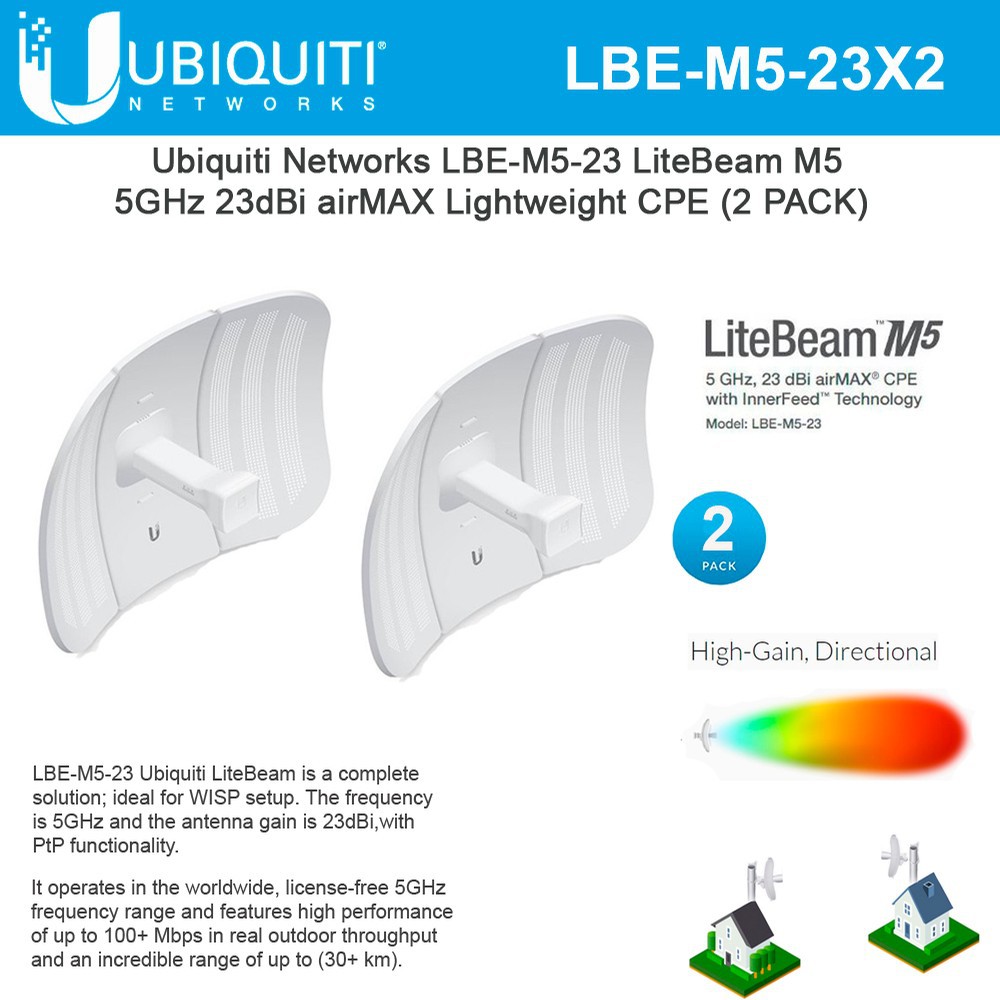 Lbe m5. Ubiquiti LITEBEAM m5-23 комплектующие. Ubiquiti LITEBEAM [LBE-m5-23]. UBNT m5 23. Wi-Fi AC Outdoor access point Ubiquiti LITEBEAM m5 "LBE-m5-23", 23 DBI.