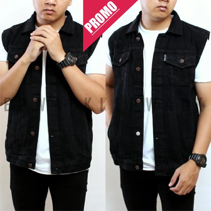 Jaket Jeans Rompi Pria Keren Jaket Motor