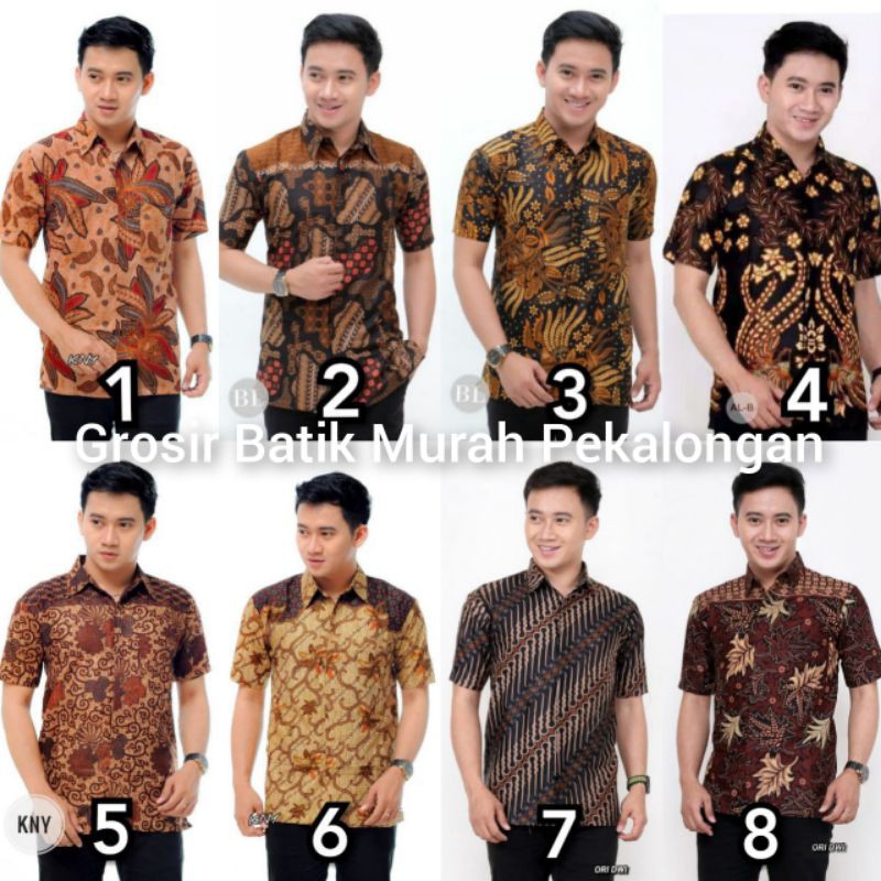 Baju Batik Pria Gus Azmi Syubbanul Muslimin Batik Katun Halus Hadroh Azzahir Hilwa Ala Santri Modern