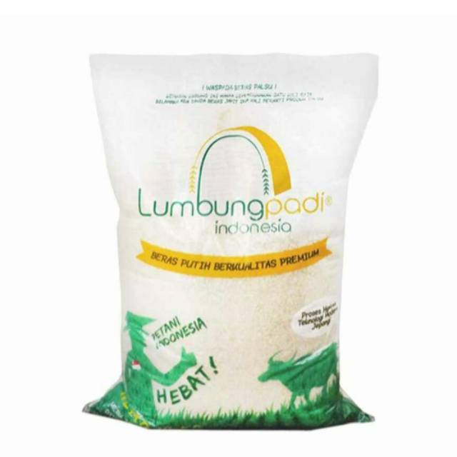 

Beras Lumbung Padi, Beras Sania Kemasan 5 Kg