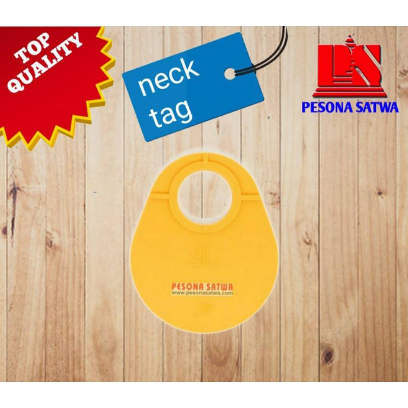 Neck Tag - Kalung Penanda Leher, Ternak, Sapi, Domba, Kambing-