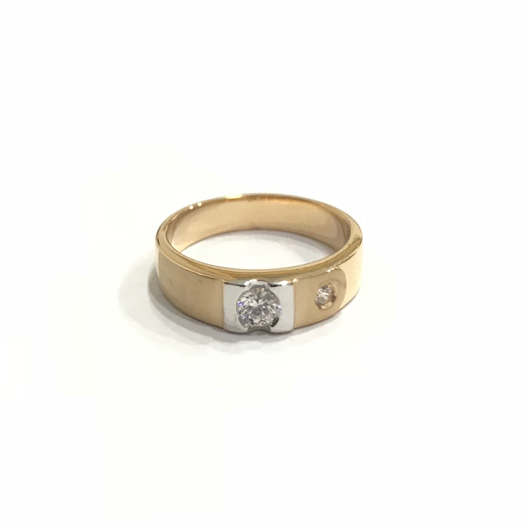 Cincin Nikah RoseGold Uk14.5 Emas Asli Kadar 700
