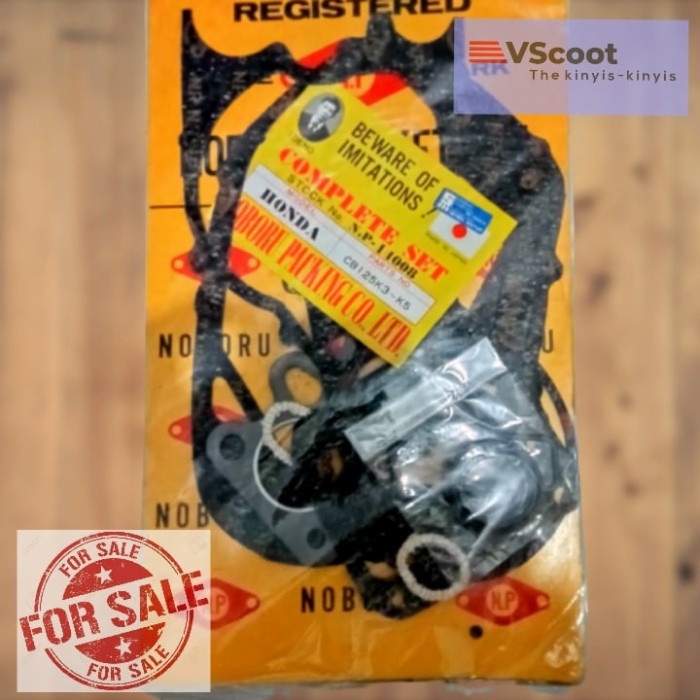 Honda CB 125 CB Twin Gasket Packing Fullset Stok Lama
