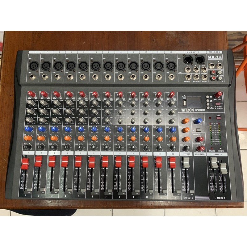 mixer witzon 12 channel . mixer 12 channel witzon