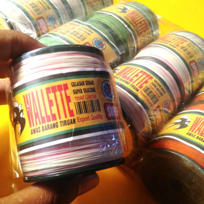 Unik Senar Benang Gelasan Layangan Super Wallette Walet Warna Mambo Terbaik Shopee Indonesia