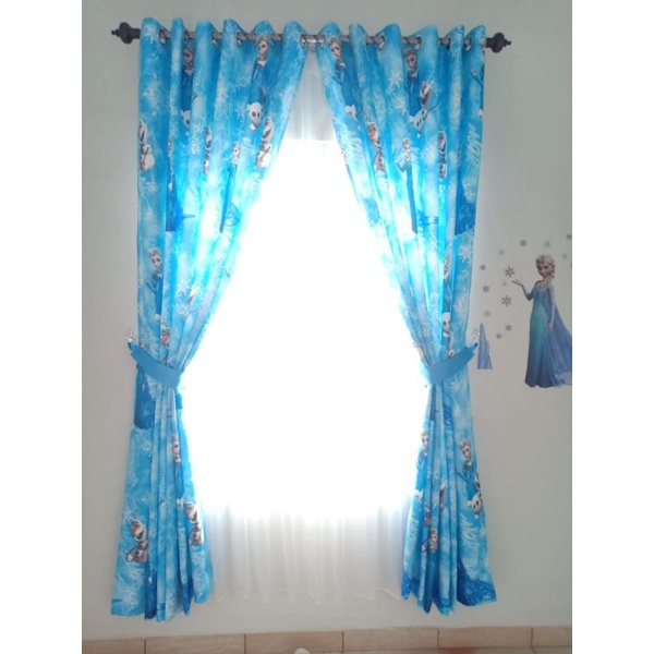 0hordeng anak gorden prozen gorden blackout polos varian abutua abumuda coklat kuning gold merah cre