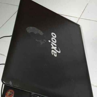 Laptop Bekas Second Konsumer Murah  Axioo mnc Intel Dual core Ram 2Gb Hardisk 320 Gb