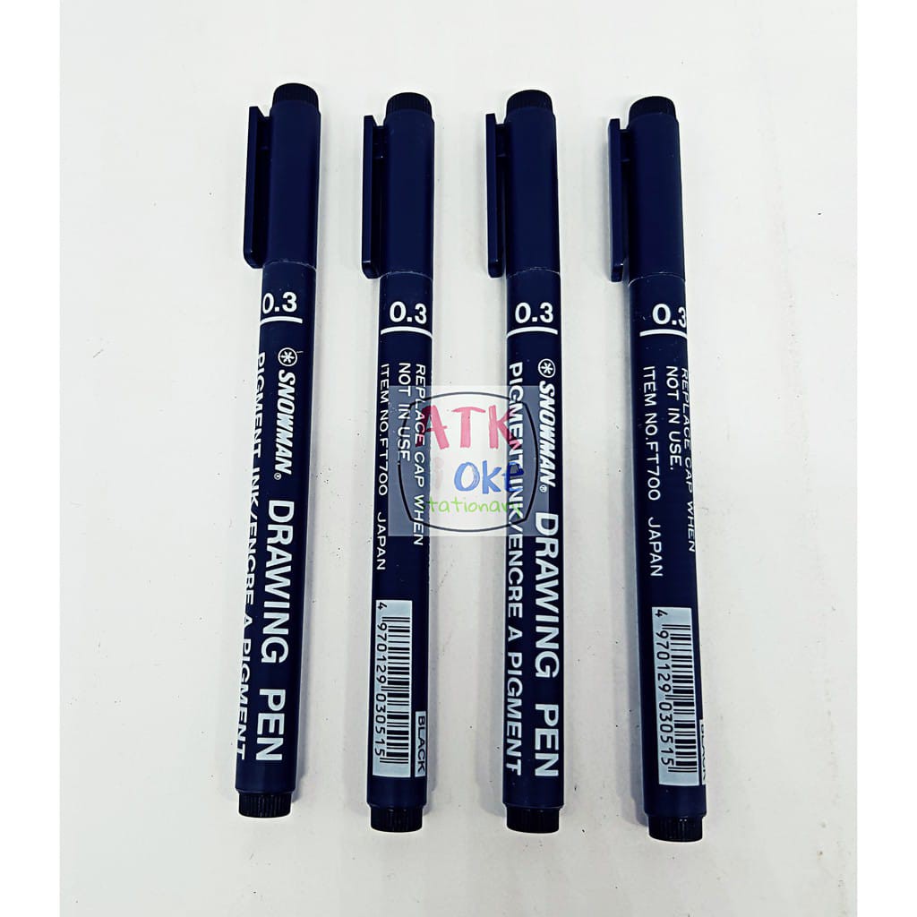 

Snowman Drawing Pen 0.3 1Pcs