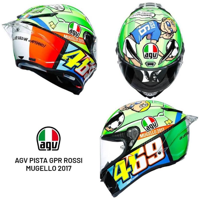 AGV Pista GPR Rossi Mugello 2017
